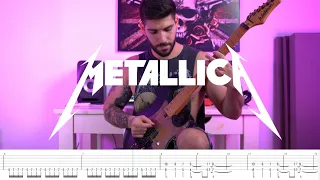 Metallica - “Crown of Barbed Wire” Guitar Cover + SOLO With On Screen Tabs (New Song 2023)