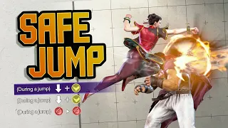 Chun Li Safe Jump In Setup SF6