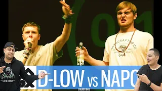NAPOM vs D-LOW | Shootout Beatbox Battle 2017 | SEMI FINAL | REACTION