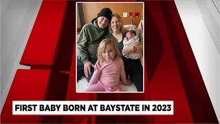 Baystate Medical Center welcomes first baby of 2023