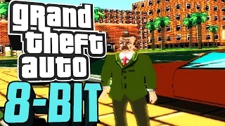 GTA 8 bit - Хардкорный Мод!