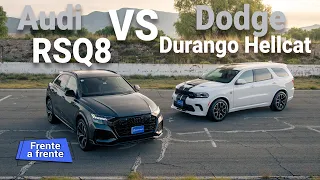 Dodge Durango Hellcat 2021 vs Audi RS Q8 2021 - ¿Cuál SUV deportiva es la mejor? | Autocosmos