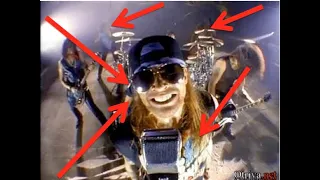 Guns N' Roses: Things You Missed in the  Garden of Eden Music Video!