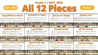 All 12 Pieces | Trinity Piano Grade 1 | 2021 - 2023