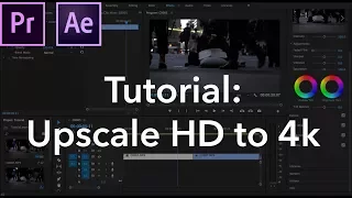 Quick Tutorial: How to Upscale HD to 4K in Premiere Pro + After Effects