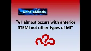 Cardiac Delusions: VF with Anterior STEMI only