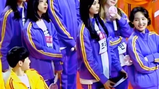 twice nayeon and seventeen woozi moments