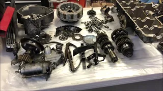 Honda CBX Full Restoration & Engine Rebuild Video Series - Part 3 - Final Tear Down & Parts Layout