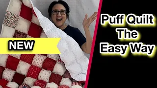 💥 Let Me Blow Your Mind 😍 NEW Easy Puff Quilt Technique