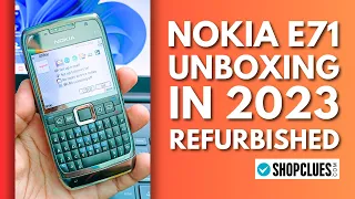 Unboxing the Legendary Nokia E71 in 2023 from Shopclues | Nokia Vintage Phone | Symbian Phone E71