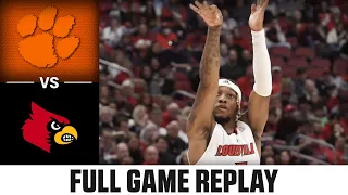 Clemson vs. Louisville Full Game Replay | 2022-23 ACC Men’s Basketball