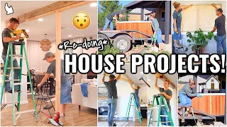 *NEW* HOUSE PROJECTS!!🏠 DIY HOME UPGRADES & SPEND THE DAY WITH US | OUR ARIZONA FIXER UPPER