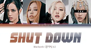 Blackpink || Shut Down but you are Lisa (Color Coded Lyrics Karaoke)