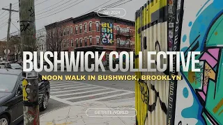 New York City Walking Tour (The Bushwick Collective) In Brooklyn - NYC Walk - Virtual Tour 4K