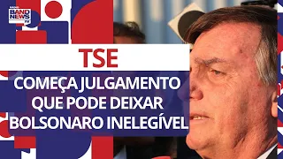 TSE começa julgamento que pode tornar Jair Bolsonaro inelegível