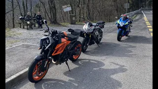 First ride NEW KTM Duke 990