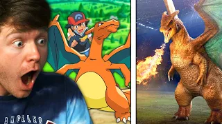 Reacting to POKEMON but in REAL LIFE!