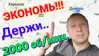 1.4 TSI: Расход топлива по трассе / двигатель 1.4 TSI / 2000 об/мин. /#SkodaVodA7#РасходПоТрассе#