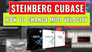 Steinberg #Cubase: How to change MIDI velocity in Steinberg Cubase - OBEDIA Cubase Training