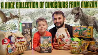 Huge collection of dinosaurs from Amazon: Lego, Smashers, Robo Alive, Jurassic World, Dig a Dose