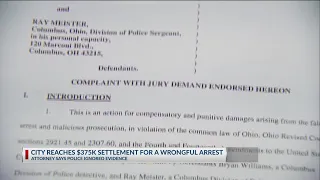 City reaches $375K settlement for wrongful arrest