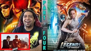 LEGENDS OF TOMORROW | SEASON 2 EPISODE 7 | CW CROSSOVER (PART 4) - REACTION & REVIEW (THANK U CW!!)