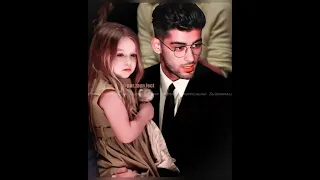 Zayn malik with his cute daughter🥰😘🔥 #shorts #zaynmalik #khaimalik #gigihadid #foryou