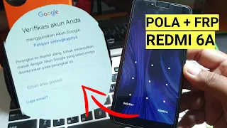 Mengatasi Redmi 6a Lupa Pola Kunci Layar dan Frp Lupa Account Google Terbaru Miui 11