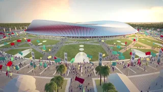 Cruz y Ortiz Arquitectos • Football World Cup Stadium for Morocco 2026 bid, Casablanca