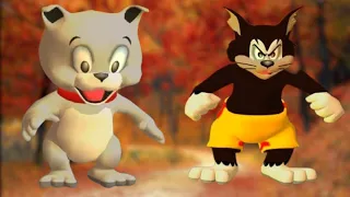 Tom and Jerry War of the Whiskers(2v1v1):Tyke and Butch vs Spike vs Spike Gameplay HD - Kids Cartoon