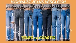 Die BESTE HIGHWAIST JEANS für dich | Vergleich & Tipps | Levis, Only & co.