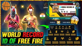 FREE FIRE WORLD RECORD ID 2022⚡- GARENA free fire - Gaming with Raahim