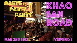 SECRET BARS in KHAO SAN Road - Biggest Party in Bangkok, Thailand!!!