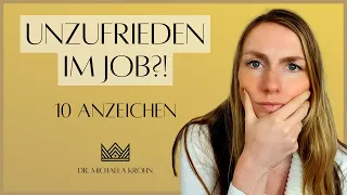 Unzufrieden im Job? 10 Anzeichen, dass du unzufrieden oder gestresst bist in deinem Beruf