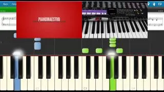 You Never Can Tell Pulp Fiction  - Chuck Berry -- piano lesson with Synthesia