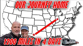 Explore America: Epic 1200-Mile RV Road Trip Through Five States | Our Journey Home