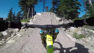 Stevens Pass Bike Park ... P.B.R Jump/Flow Line