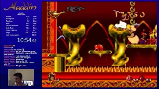 Aladdin (Genesis) Any% speedrun in 12:15