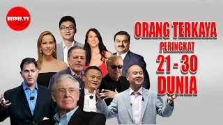 100 Orang Terkaya Di Dunia 2021 | #Part 2