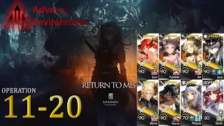 11-20 | Adverse Environment | 8 OP Trust Farm | No Hoshiguma No Ling No Nian [Arknights]