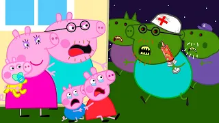 Zombie Apocalypse, Zombie Appears At Peppa Pig Family🧟‍♀️ | Peppa Pig Funny Animation