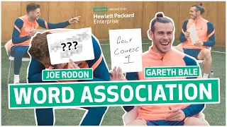 “Childish? That’s an understatement!” 😂 Bale & Rodon banter each other in word association game!