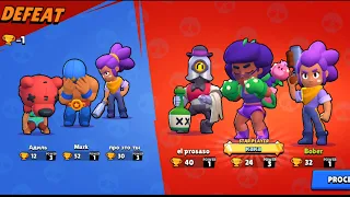 Brawl Stars February update New Skins WINNING and LOSING Animations #BioDome   El Primo vs Rosa