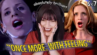 THE MUSICAL EPISODE!! - Buffy the Vampire Slayer Reaction - 6x07 -  Once More, with Feeling