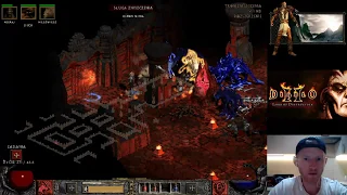 Diablo 2 HC Druid Wilkołak #8 - Baal normal i Akt 1 koszmar