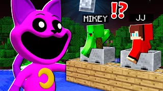 Giant CatNap vs JJ and MIKEY ESCAPING Monster - in Minecraft Maizen