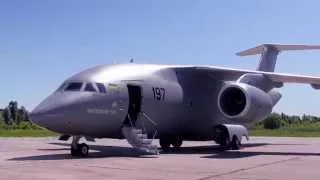 Flight of the AN-178 which is being displayed  at Dubai Airshow-2015.