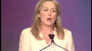 Meryl Streep ~ Speaking About Womens Rights