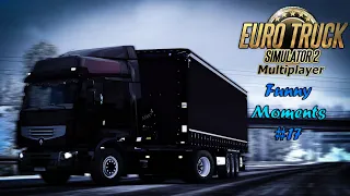 Euro Truck Simulator 2 Multiplayer - Idiots on the road - Funny Moments #17