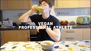 Vegan professional athlete // What I eat in a day 🤤